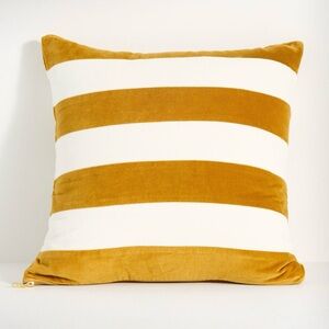 Anthropologie Striped Pillow Cover